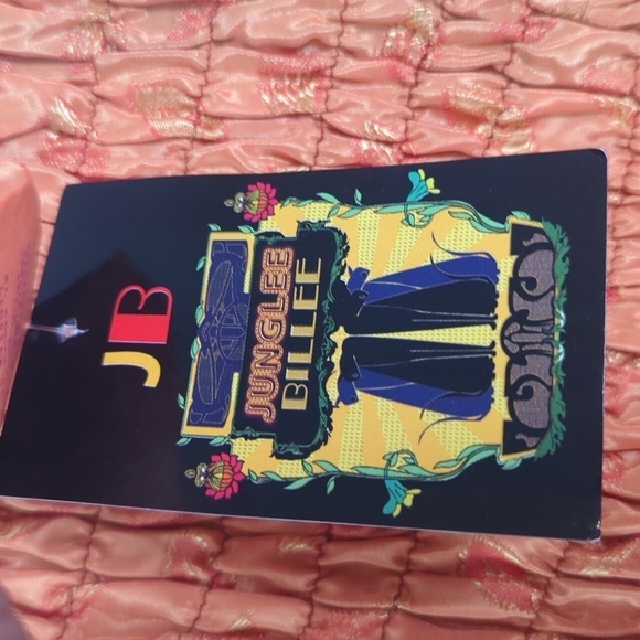 Junglee Billee Women's Peach Strapless Tiered Smocked‎ Midi Dress Free Size - Picture 7 of 8